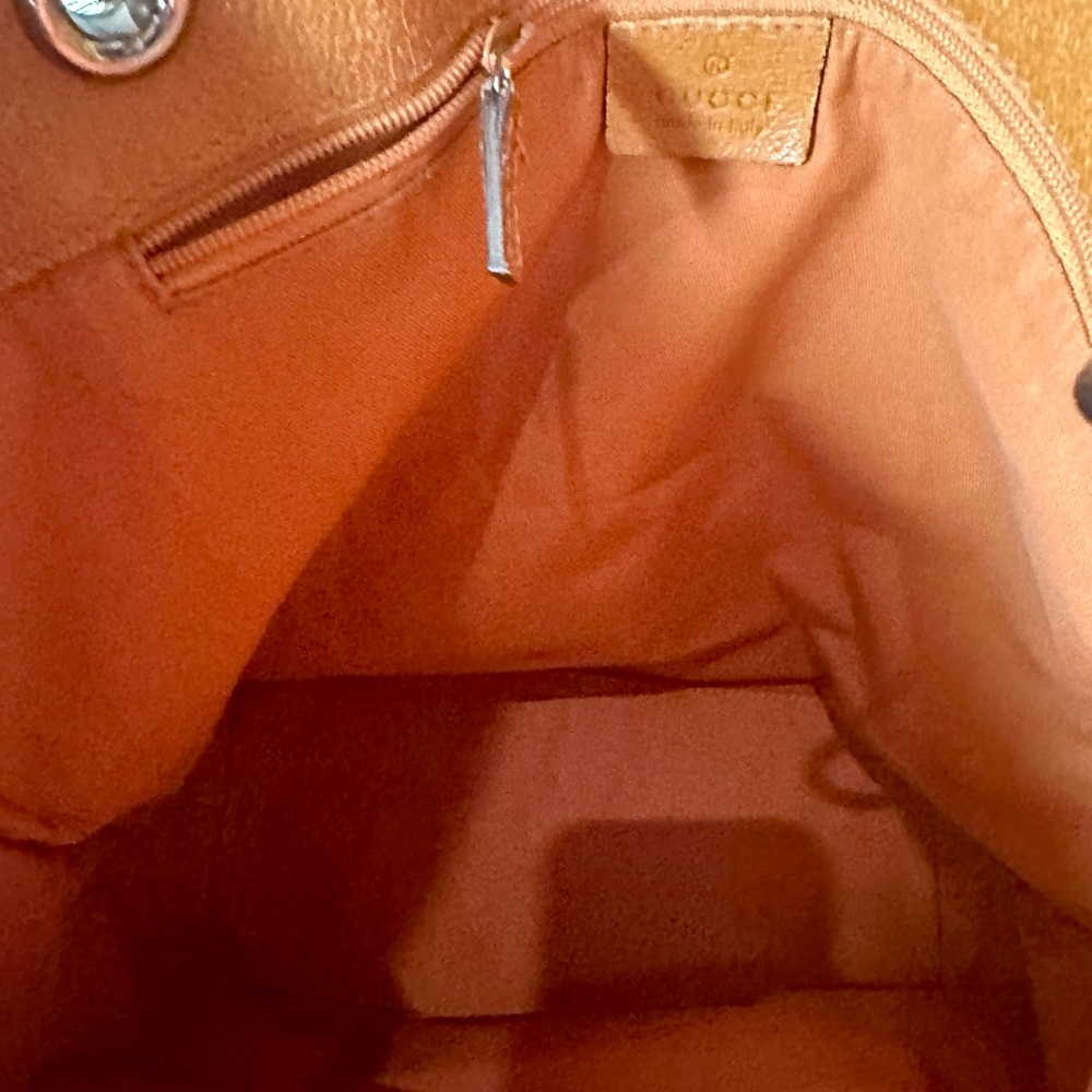 Gucci GG Logo Vintage Canvas Shoulder Bag - Picture 13 of 15